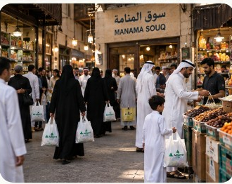 Bags in the souq